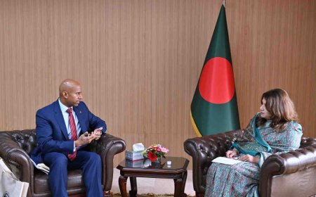 কানাডার হাইকমিশনার পররাষ্ট্র প্রতিমন্ত্রীর সাথে সাক্ষাৎ করেন