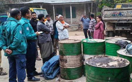 অবৈধ জ্বালানি তেল মজুত করায় সিলেটে তিন ব্যক্তি কারাদণ্ডপ্রাপ্ত