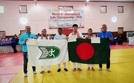 নেপালে আন্তর্জাতিক জুডো চ্যাম্পিয়নশিপে বিকেএসপি’র অভাবনীয় সাফল্যে যুব ও ক্রীড়া প্রতিমন্ত্রীর অভিনন্দন