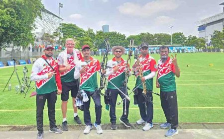বাংলাদেশ আর্চারি দলকে যুব ও ক্রীড়া প্রতিমন্ত্রীর অভিনন্দন