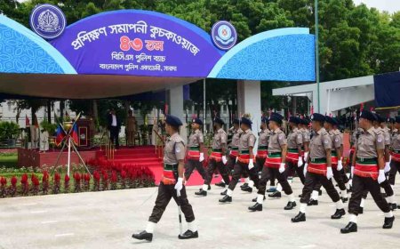 জনবান্ধব ও সংস্কারমুখী পুলিশ বাহিনী গড়তে নবীন কর্মকর্তাদের প্রতি স্বরাষ্ট্রমন্ত্রীর আহ্বান