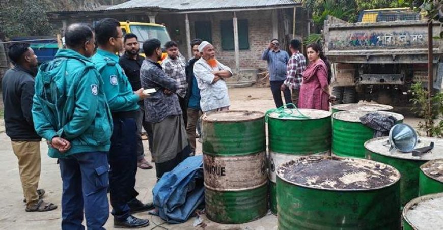 অবৈধ জ্বালানি তেল মজুত করায় সিলেটে তিন ব্যক্তি কারাদণ্ডপ্রাপ্ত