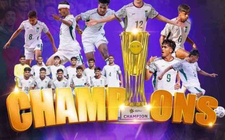 সাফ অনূর্ধ্ব-২০ চ্যাম্পিয়নশিপে ঐতিহাসিক বিজয়ে বাংলাদেশ অনূর্ধ ২০ ফুটবল  দলকে যুব ও ক্রীড়া প্রতিমন্ত্রীর অভিনন্দন
