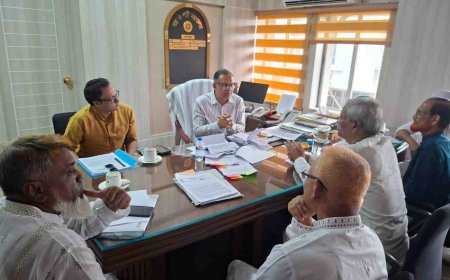 বস্ত্র ও পাট প্রতিমন্ত্রীর সাথে জাতীয়তাবাদী পাট শ্রমিকদলের সাক্ষাত,জানালো ৮ দাবী