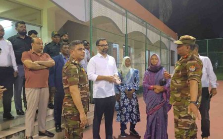 বাংলাদেশ ক্রীড়া শিক্ষা প্রতিষ্ঠান পরিদর্শন করলেন যুব ও ক্রীড়া প্রতিমন্ত্রী মো: আমিনুর হক