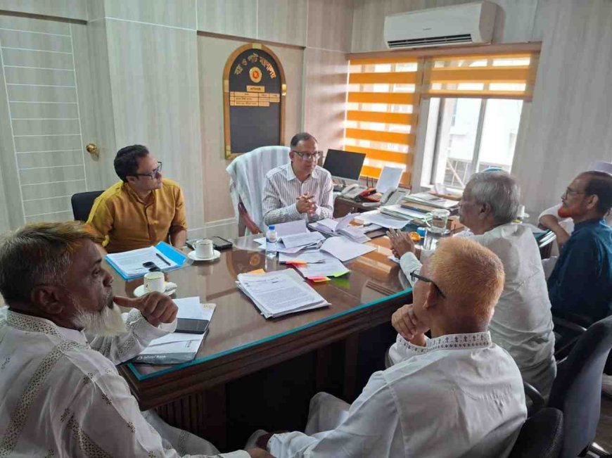 বস্ত্র ও পাট প্রতিমন্ত্রীর সাথে জাতীয়তাবাদী পাট শ্রমিকদলের সাক্ষাত,জানালো ৮ দাবী