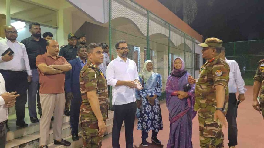 বাংলাদেশ ক্রীড়া শিক্ষা প্রতিষ্ঠান পরিদর্শন করলেন যুব ও ক্রীড়া প্রতিমন্ত্রী মো: আমিনুর হক