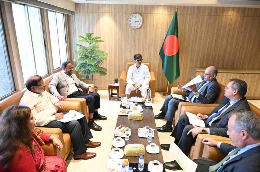 মৎস্য ও প্রাণিসম্পদ মন্ত্রীর সাথে ব্রাজিলের রাষ্ট্রদূতের সাক্ষা