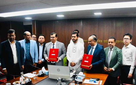 প্রবাসী কার্ড চালুর লক্ষ্যে প্রবাসী কল্যাণ মন্ত্রণালয় ও জনতা ব্যাংকের মধ্যে সমঝোতা স্মারক স্বাক্ষর
