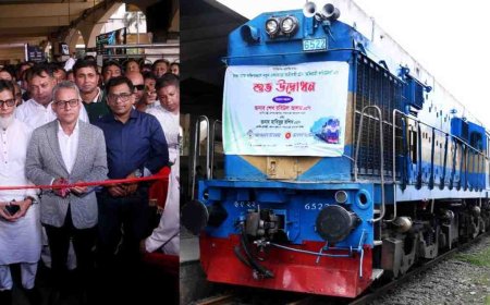 ঢাকা-গোপালগঞ্জ-ঢাকা রুটে চালু হলো ‘অভিযাত্রী কমিউটার’ ট্রেন