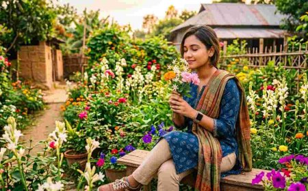 মানসিক চাপ কমাতে চমৎকার কাজ করে ফুলের গন্ধ