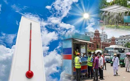 ঢাকার তাপমাত্রা বাড়ছে, পরিস্থিতি মোকাবিলায় বিভিন্ন উদ্যোগ গ্রহণ