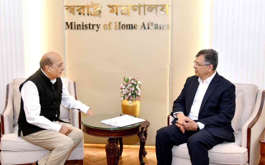 স্বরাষ্ট্রমন্ত্রীর সঙ্গে ভারতীয় হাইকমিশনারের সৌজন্য সাক্ষাৎ