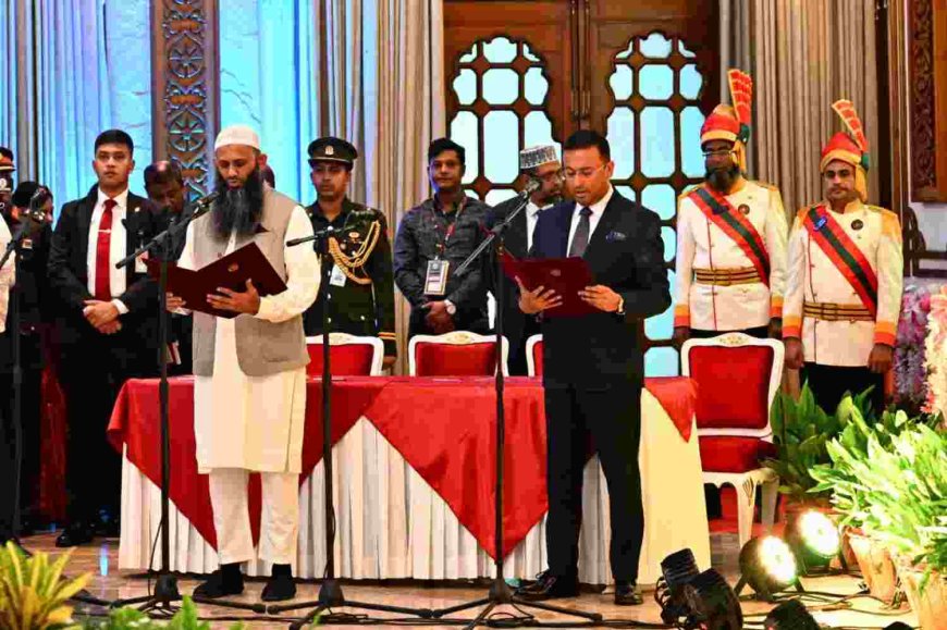 রাষ্ট্রপতি মির্জা ফখরুলের হাতে শপথ নিলেন নতুন চার মন্ত্রী ও দুই প্রতিমন্ত্রী