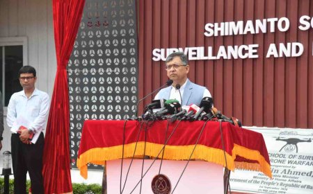 আধুনিক ড্রোন প্রযুক্তির ব্যবহার দুর্গম সীমান্তে নিরাপত্তা ও নজরদারি সহজতর করবে